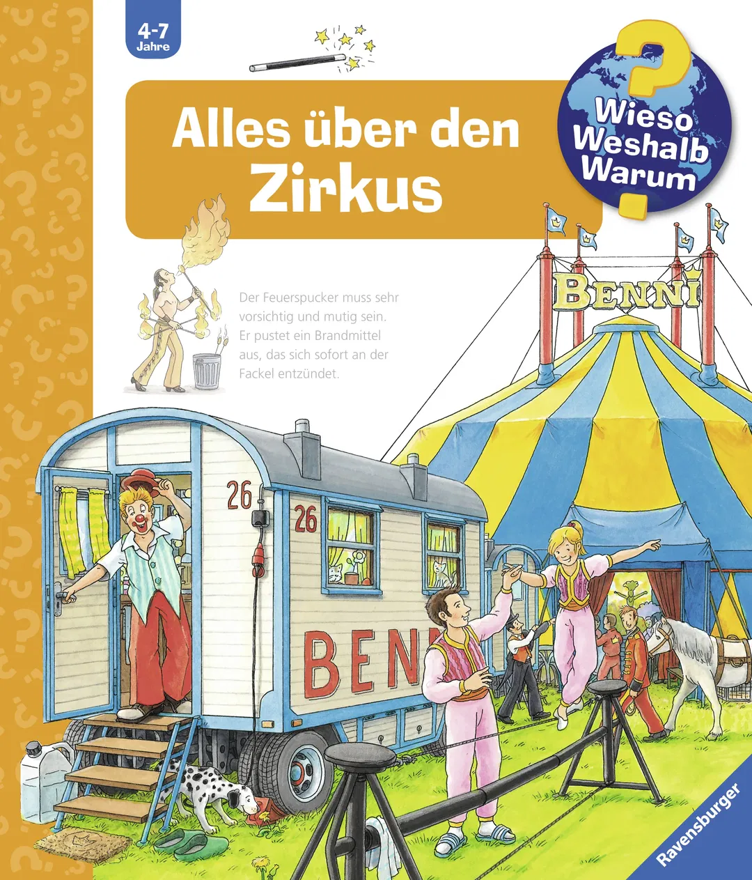 Wieso? Weshalb? Warum? Alles über den Zirkus (Band 44) - Ravensburger  - Bild 1
