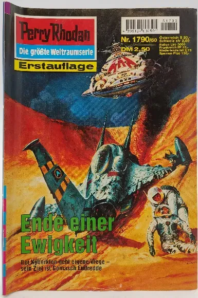 Romanheft Perry Rhodan Ende einer Ewigkeit Erstauflage Nr.1790 - Bild 1