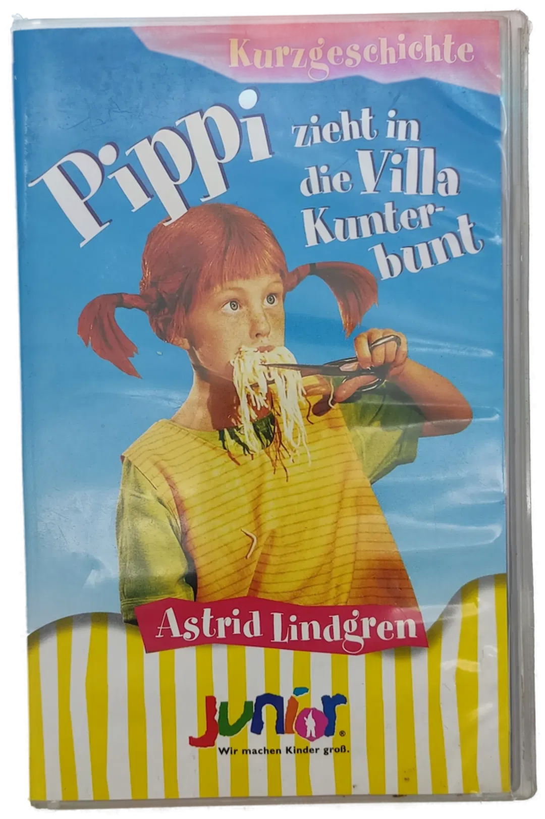 Pippi zieht in die Villa Kunterbunt - Astrid Lindgren - Videokassette - Bild 2