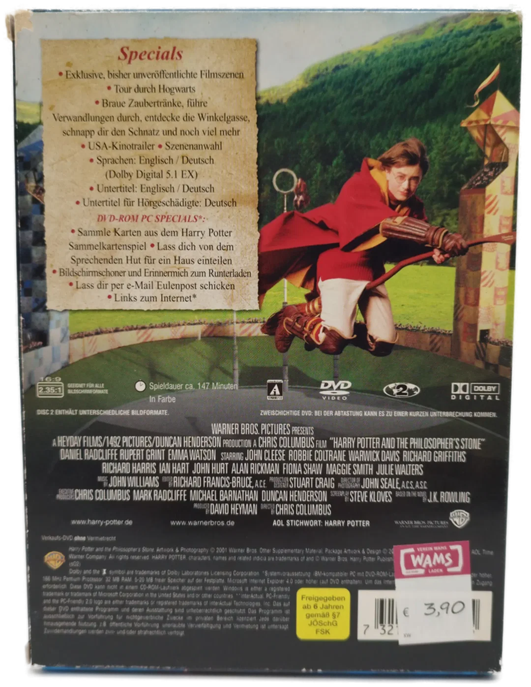 Harry Potter und der Stein der Weisen - Doppel DVD Set – Bild 2