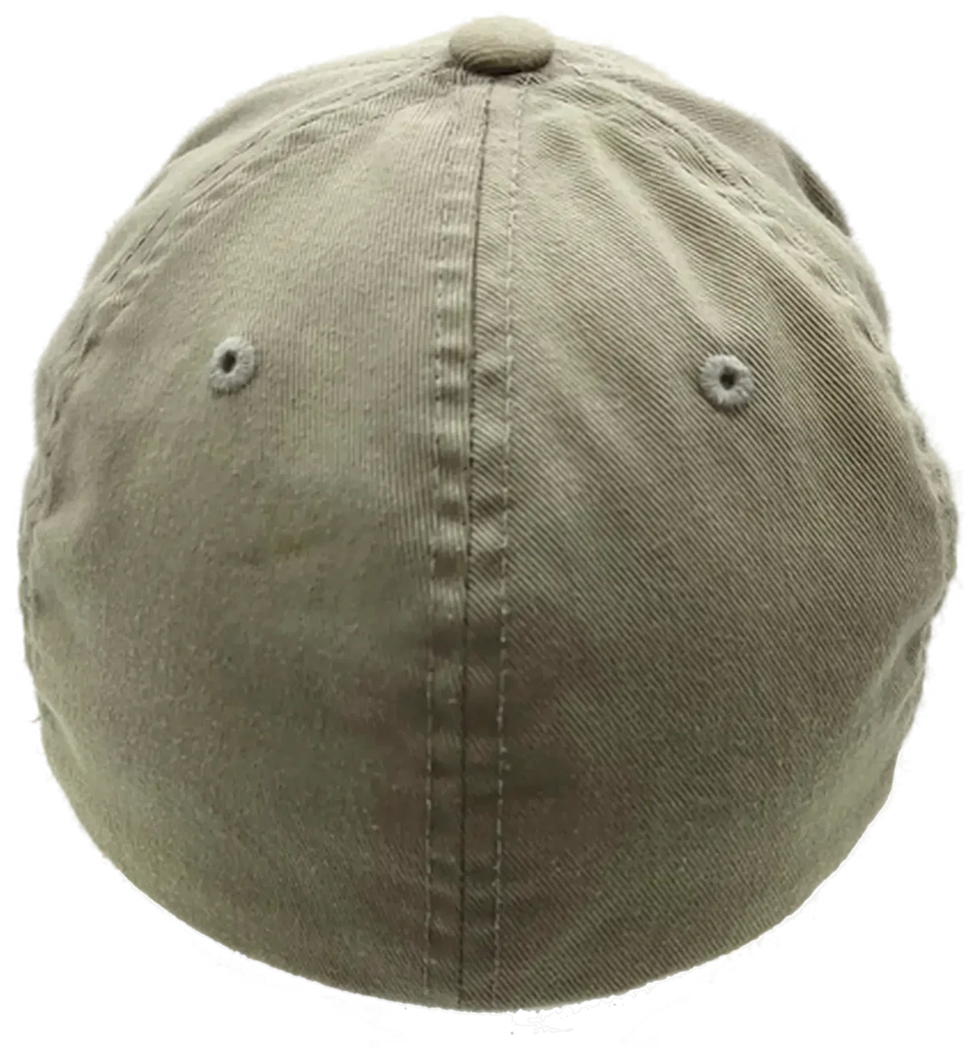Yupoong FLEXFIT Schildkappe oliv/grau – Bild 4