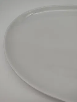 Lilien Porzellan - Große Vorlegeplatte weiß - Bild 3