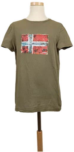 Napapijri Kinder Shirt grün Gr.152 - Bild 1