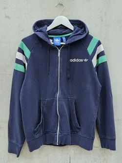 ADIDAS Herren Sweatjacke, blau - Gr. L – Vorschau 1
