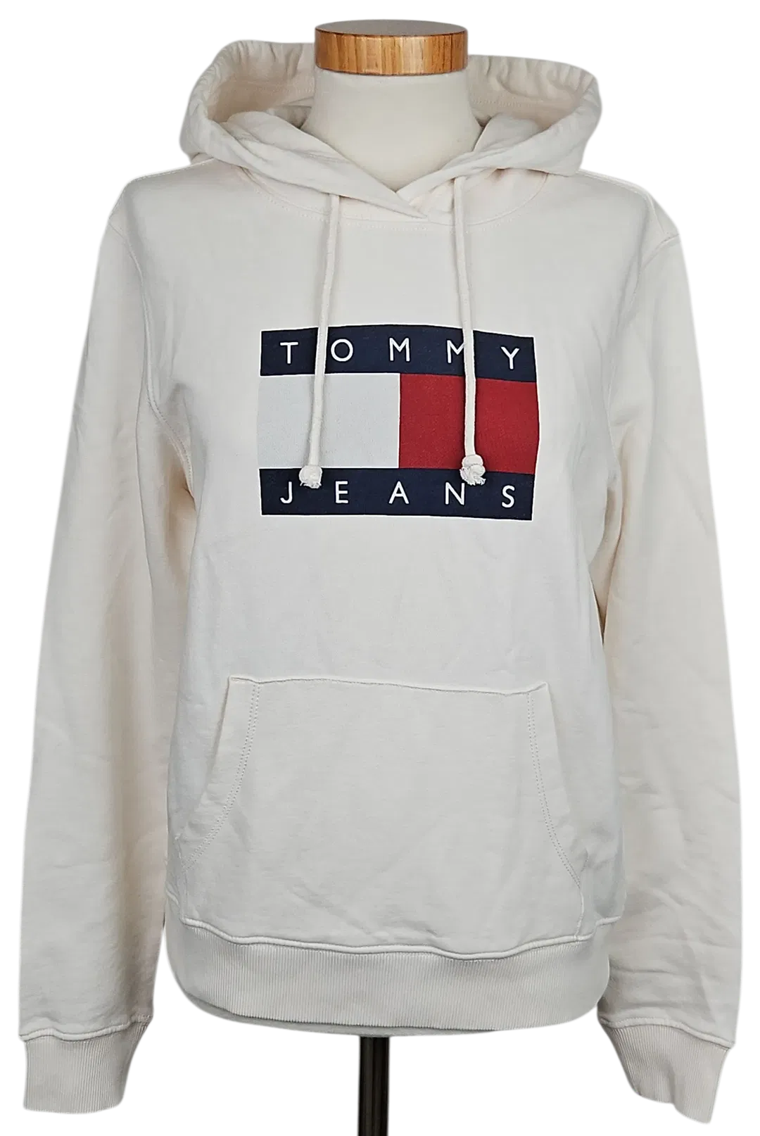 TOMMY JEANS Damen Pullover, weiß - Gr. XS - Bild 1