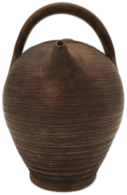 uriges Tongefäß, Bauernhaus - Bild 3