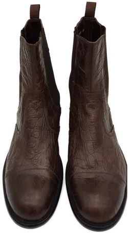 Carlo Ventura Herren Chelsea Boots braun Gr. 44 - Bild 6