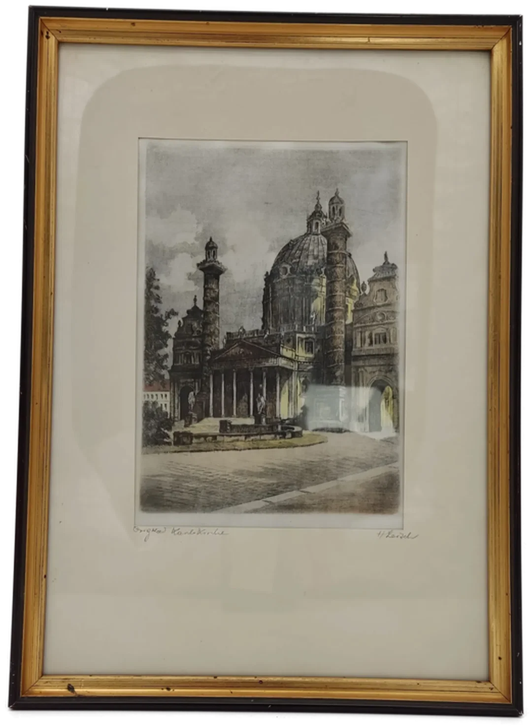 Deko-Bild, Sonstige, Karlskirche Wien | Galerie-Fundstück - Bild 1