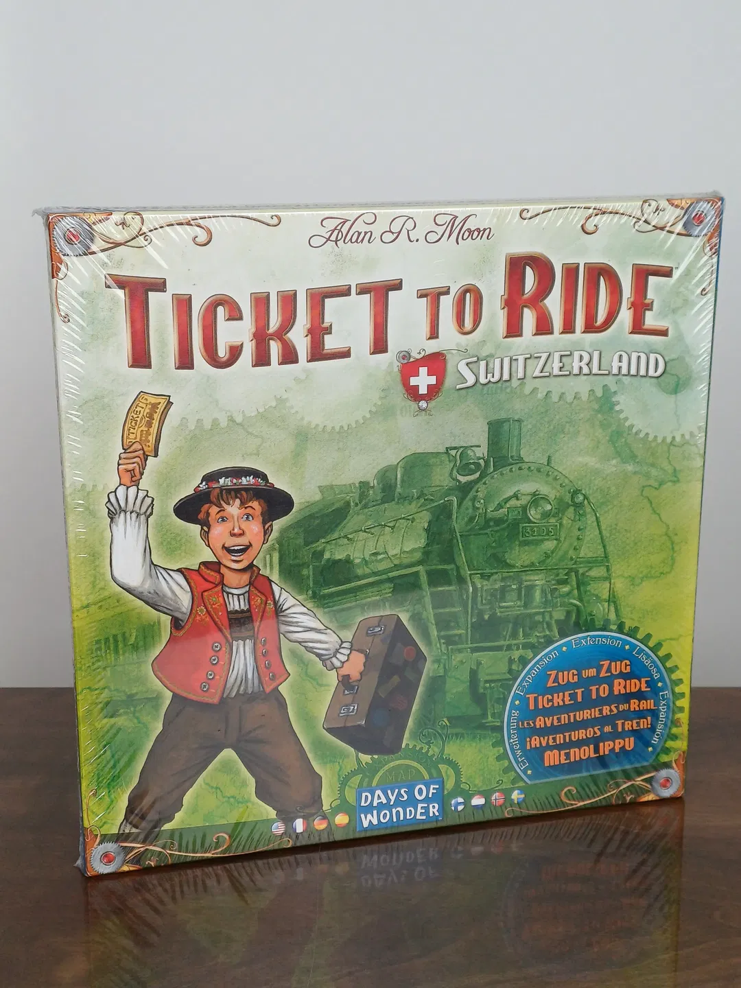 Ticket to Ride Switzerland - Zug um Zug Erweiterung - Gesellschaftsspiel - Days of Wonder  - Bild 1