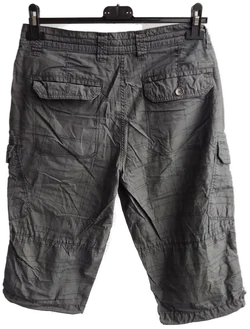 Charles Vögele Herren 3/4tel Hose grau - Gr. EUR 48/Bundweite W32  - Bild 2