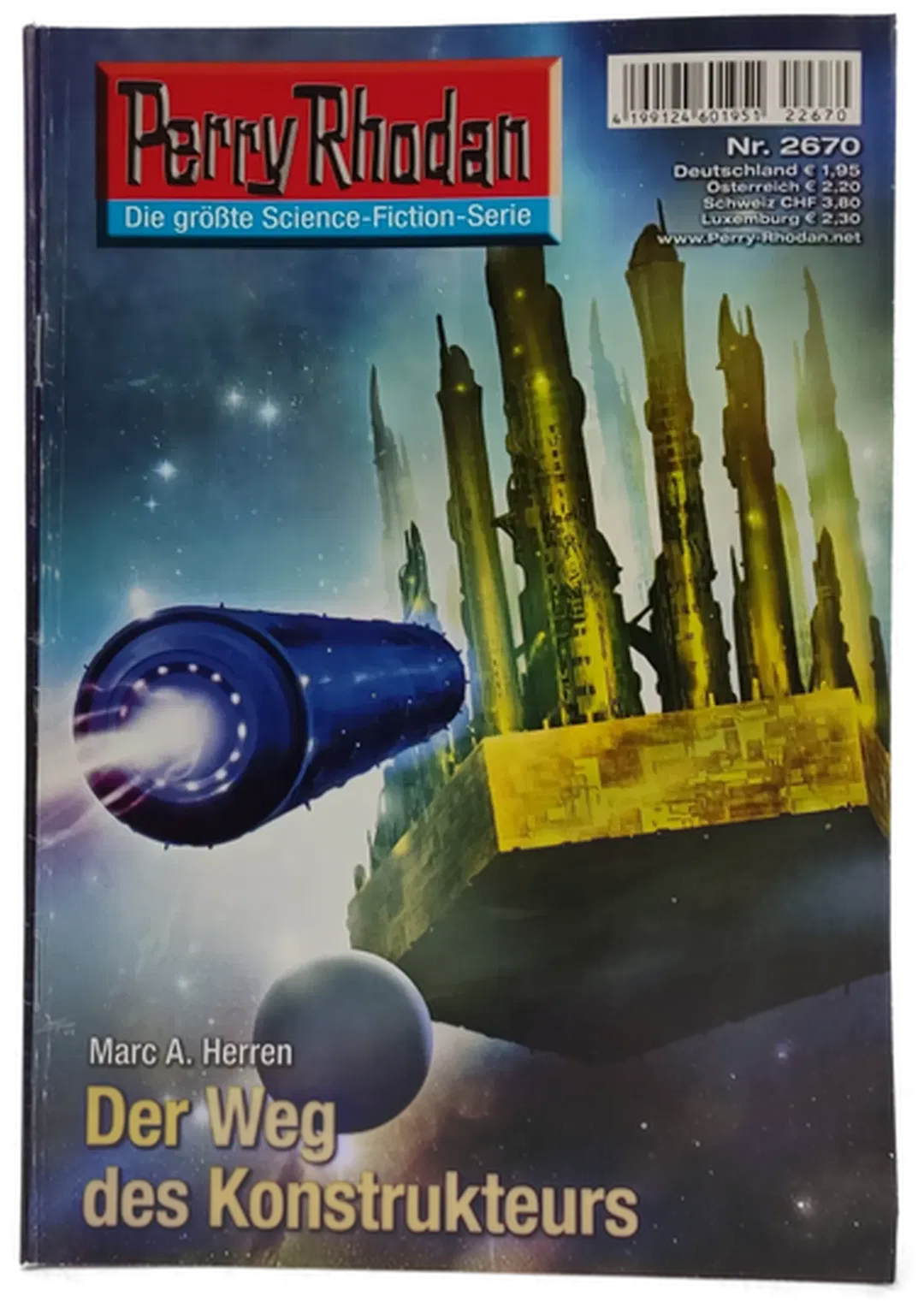 Romanheft Perry Rhodan Der Weg des Konstrukteurs Erstauflage Nr.2670 - Bild 1
