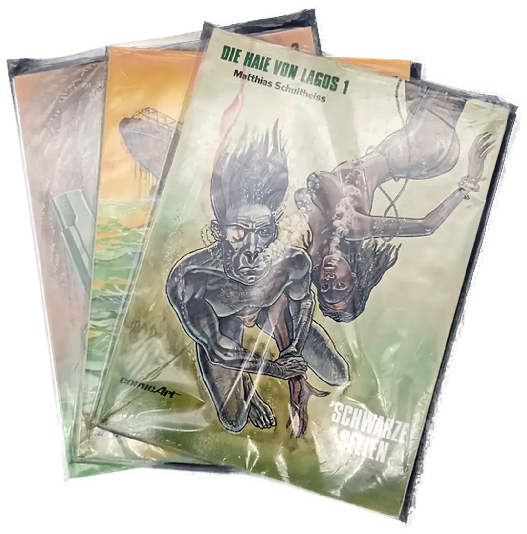 Comicart Die Haie von Lagos 1 bis 3 - Bild 1