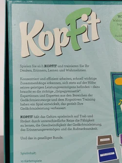 KopFit. Das Fitnessstudio für Ihr Gehirn - Gesellschaftsspiele - Piatnik – Vorschau 9