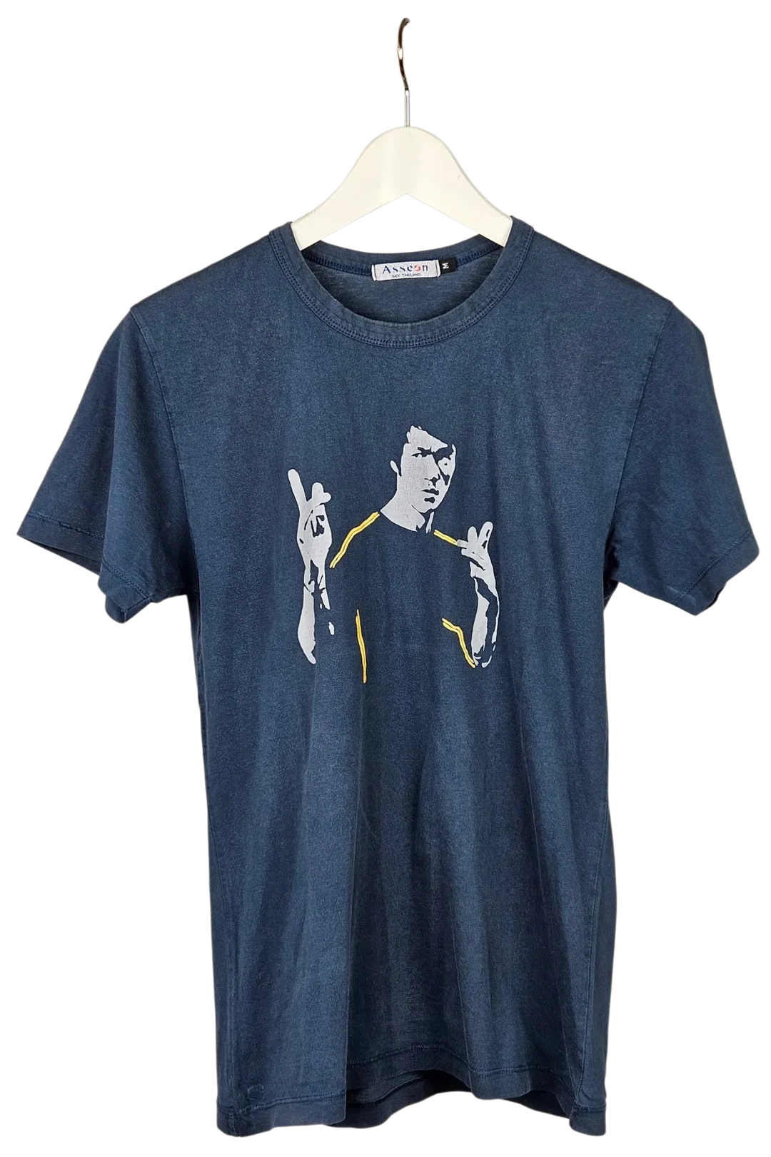 Bruce Lee Herren T-Shirt, blau - Gr. M  - Bild 4