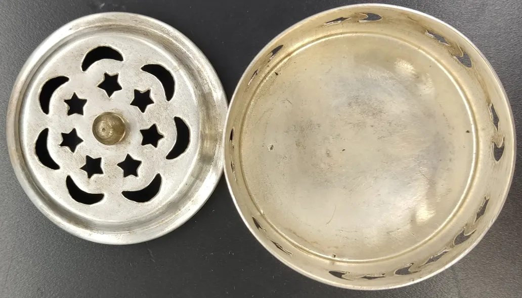Orientalische Duftlampen / Dosen aus Metall  – Bild 5