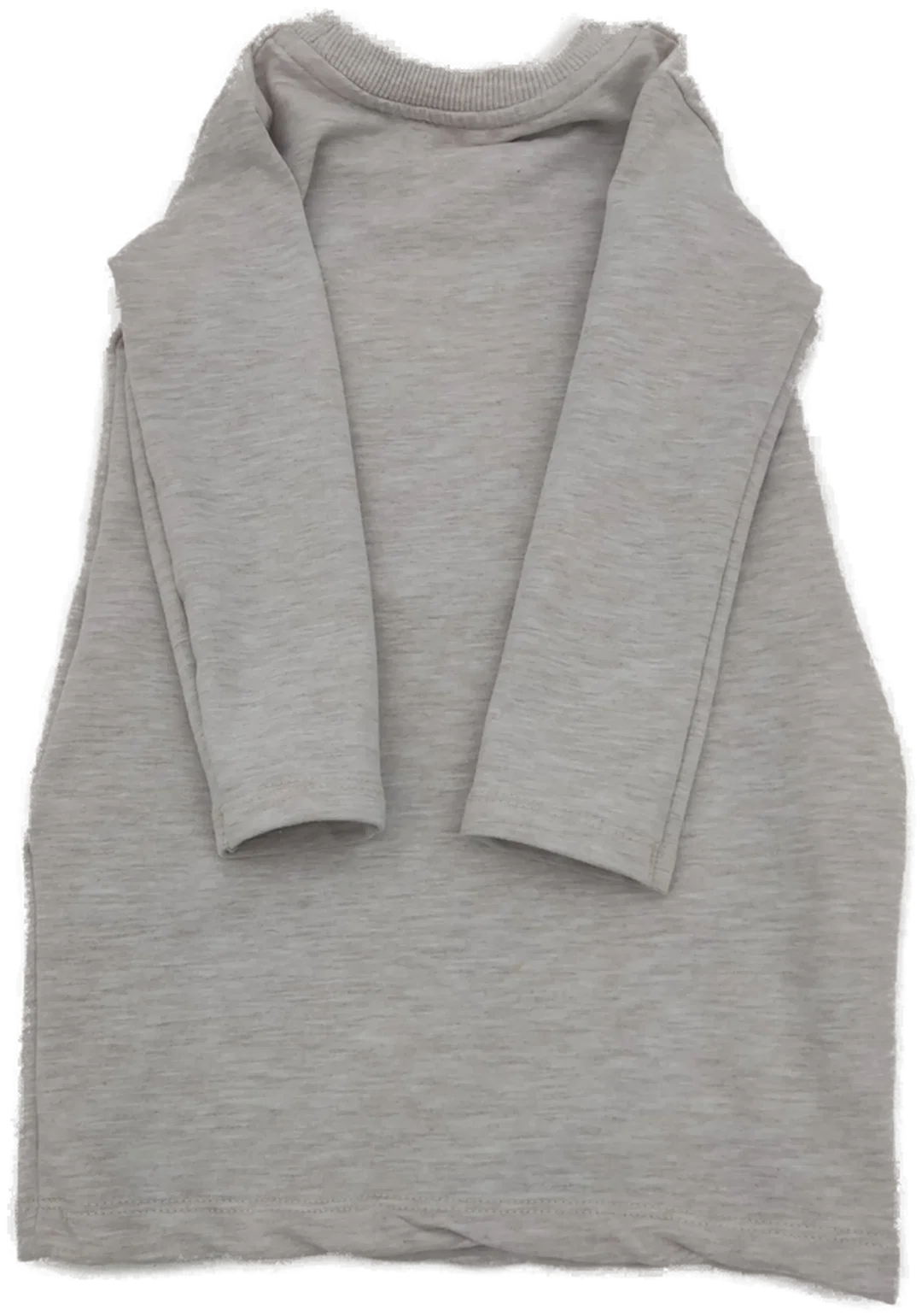 Pop Fashion KInder Sweater Kleid Grau Gr. 104 – Bild 4