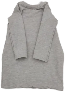 Pop Fashion KInder Sweater Kleid Grau Gr. 104 - Bild 4