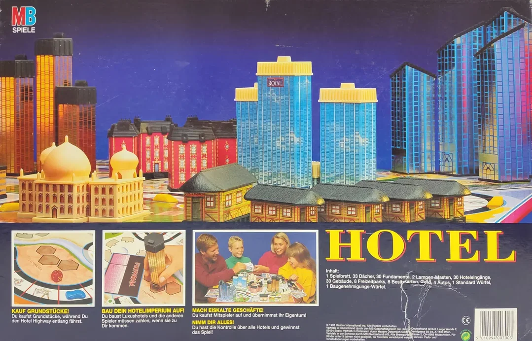 Hotel - Gesellschaftsspiel - MB Spiele  – Bild 2