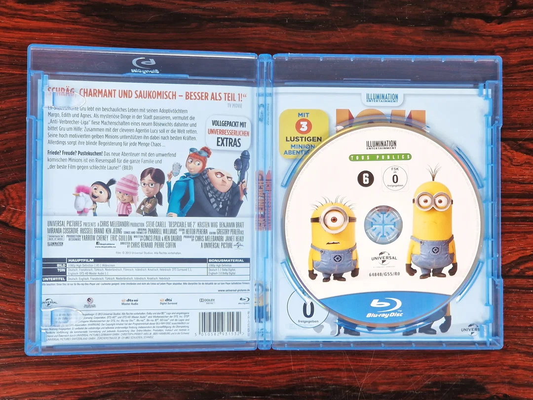 Ich - Einfach unverbesserlich 2 - Film - Blu-ray - inklusive 3 Minion-Abenteuern – Bild 3