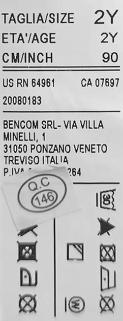United Colors of Benetton Kindertop grau Gr. 2Y - Bild 4