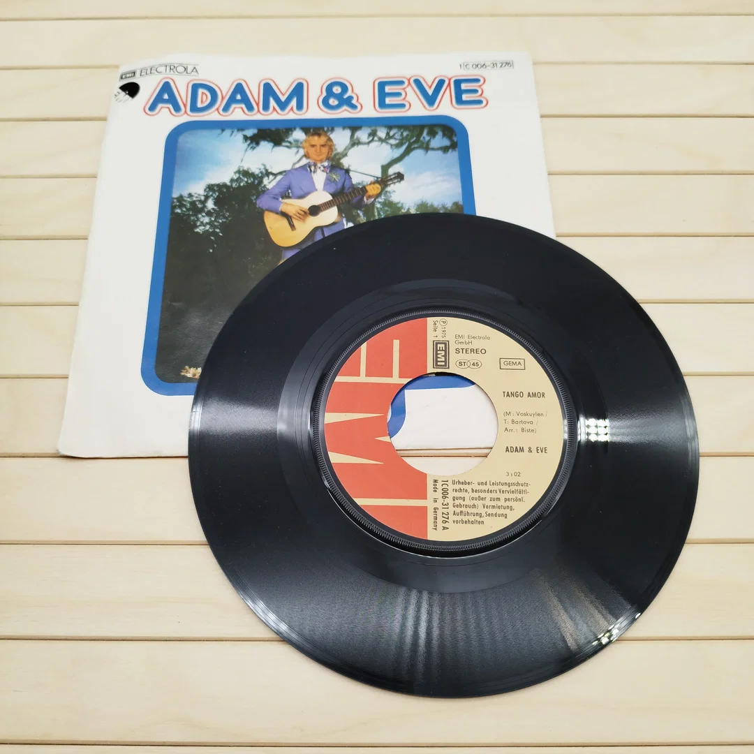 Adam & Eve, Tango Amor, Vinyl Single  – Bild 2