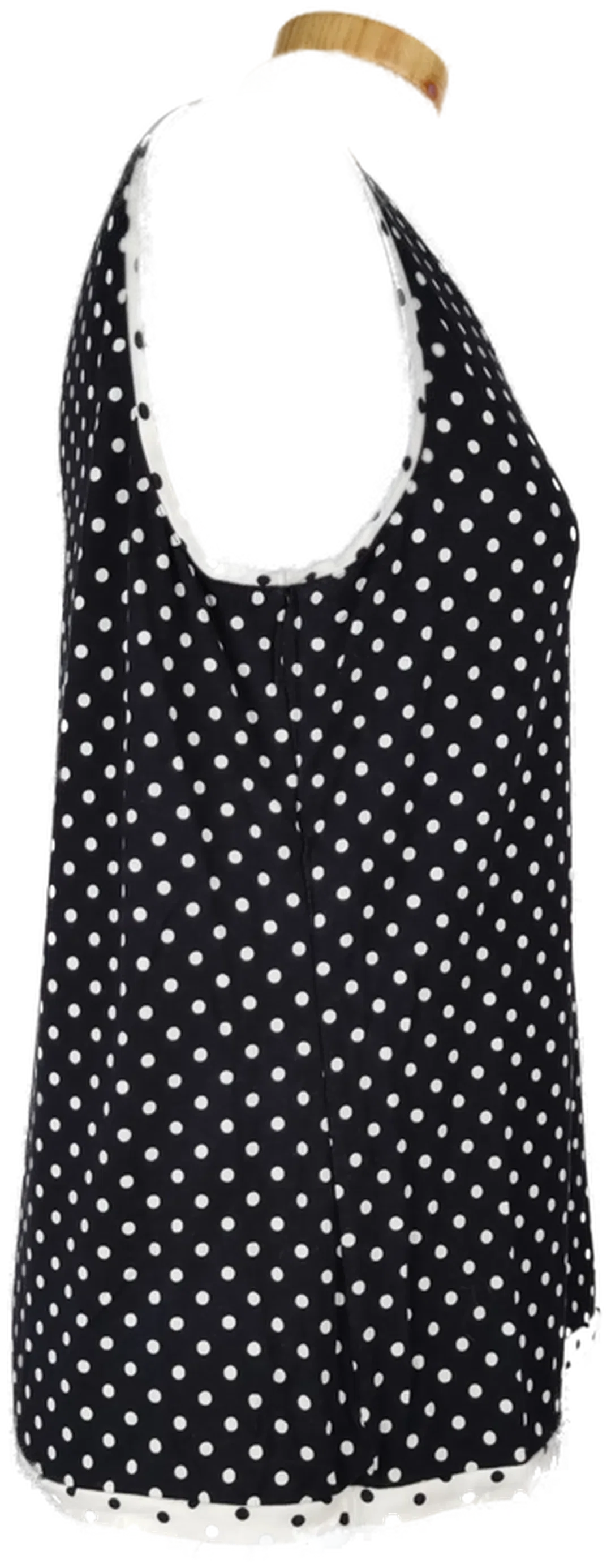 Gerry Weber Damen-Shirt kurzarm schwarz mit weissen Punkten - XL/42 – Bild 3