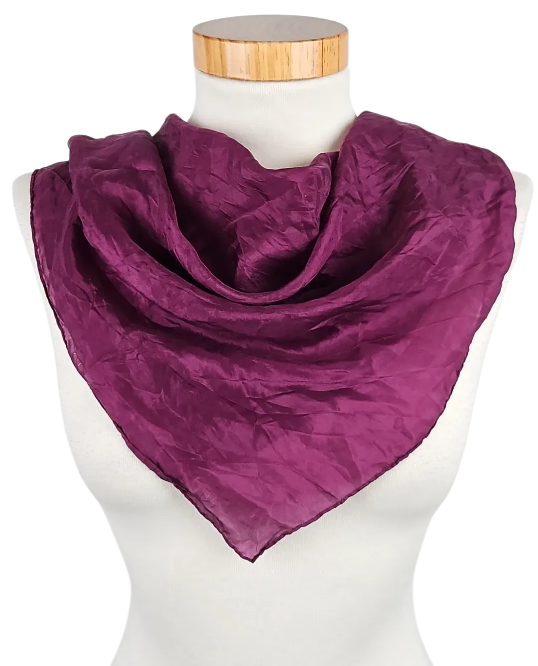 MEIER Seide - Damen Seidentuch - rot - Bild 1