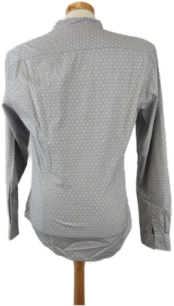 EDC Herrenhemd grau- Gr. M (Slim fit) - Bild 3