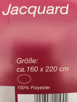 Hochwertige Tischdecke, Oval - Bild 2