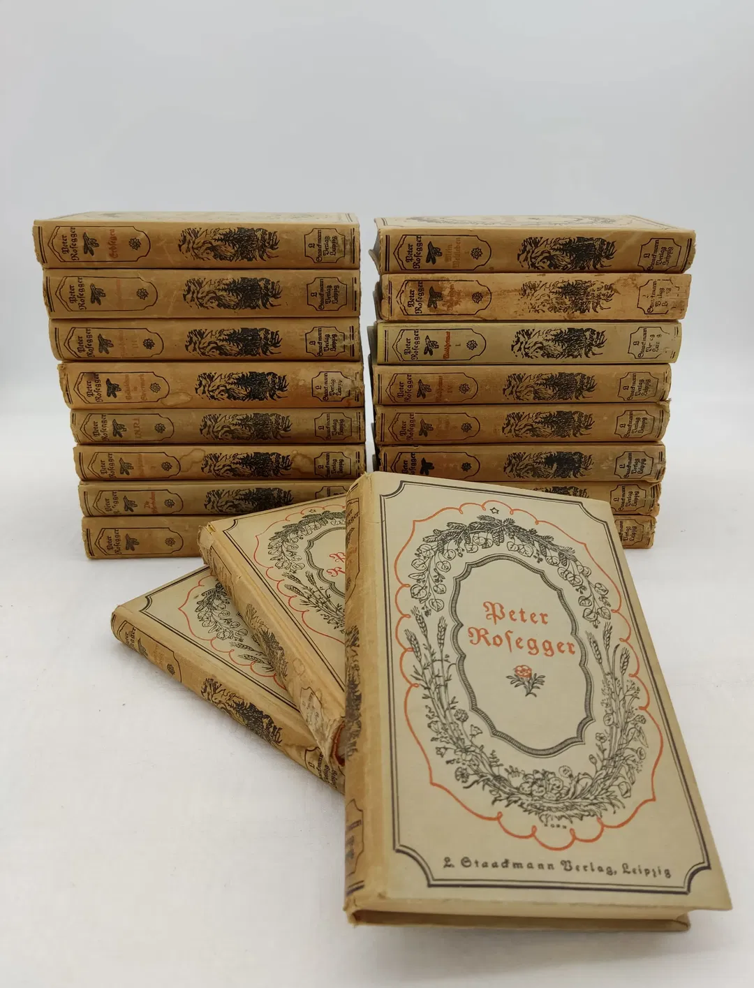 Peter Roßegger Bücher-Sammlung 1910er Jahre - Bild 2