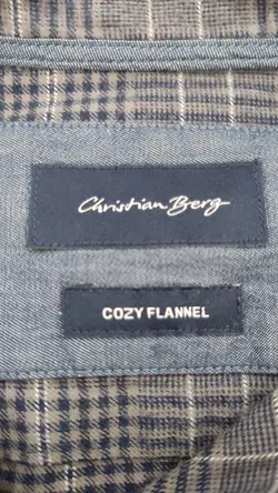 Christian Berg Herrenhemd - mehrfarbig kariert - Gr. XL/52 - Bild 5