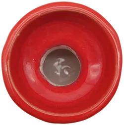 Roter Thun Kerzenständer - 10,5 cm - Bild 4