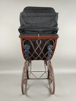 Antiker Puppenwagen - groß - Bild 10