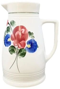 Lilienporzellan Austria - Alpenflora Glühweinkrug/Wasserkrug groß – Vorschau 2