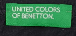 United Colors of Benetton Kindershirt schwarz Gr. 3XL – Vorschau 3