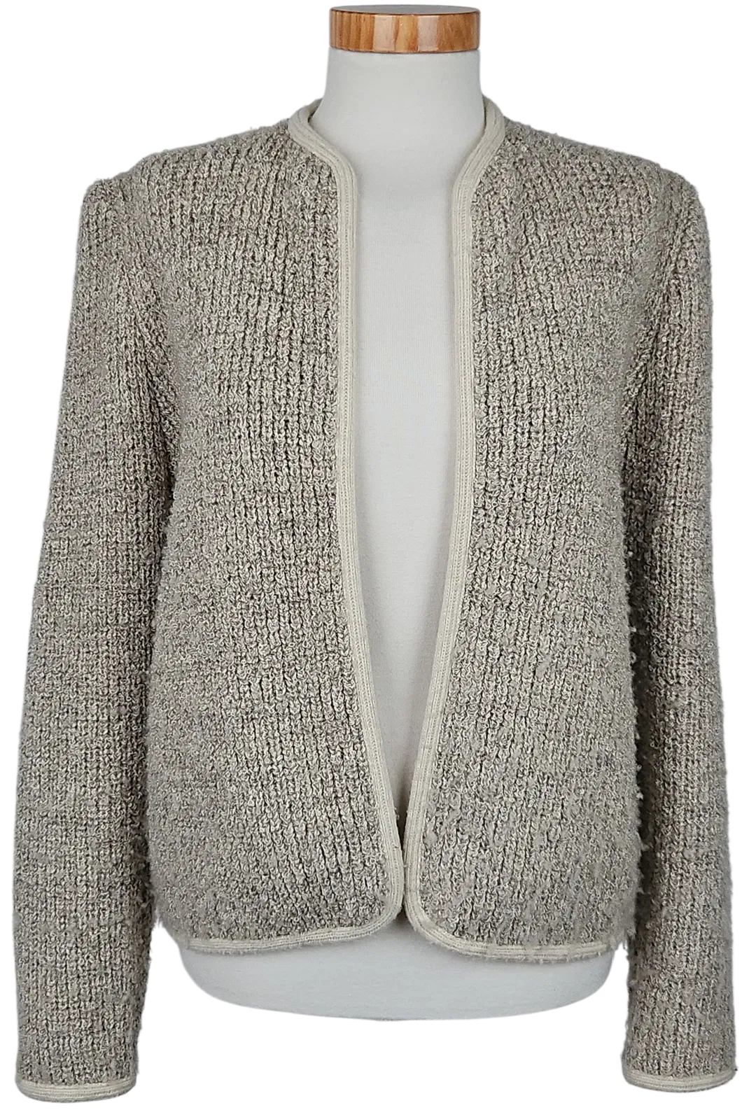 ADELE JOYCE Vintage Damen Weste, beige - Gr. S  - Bild 1
