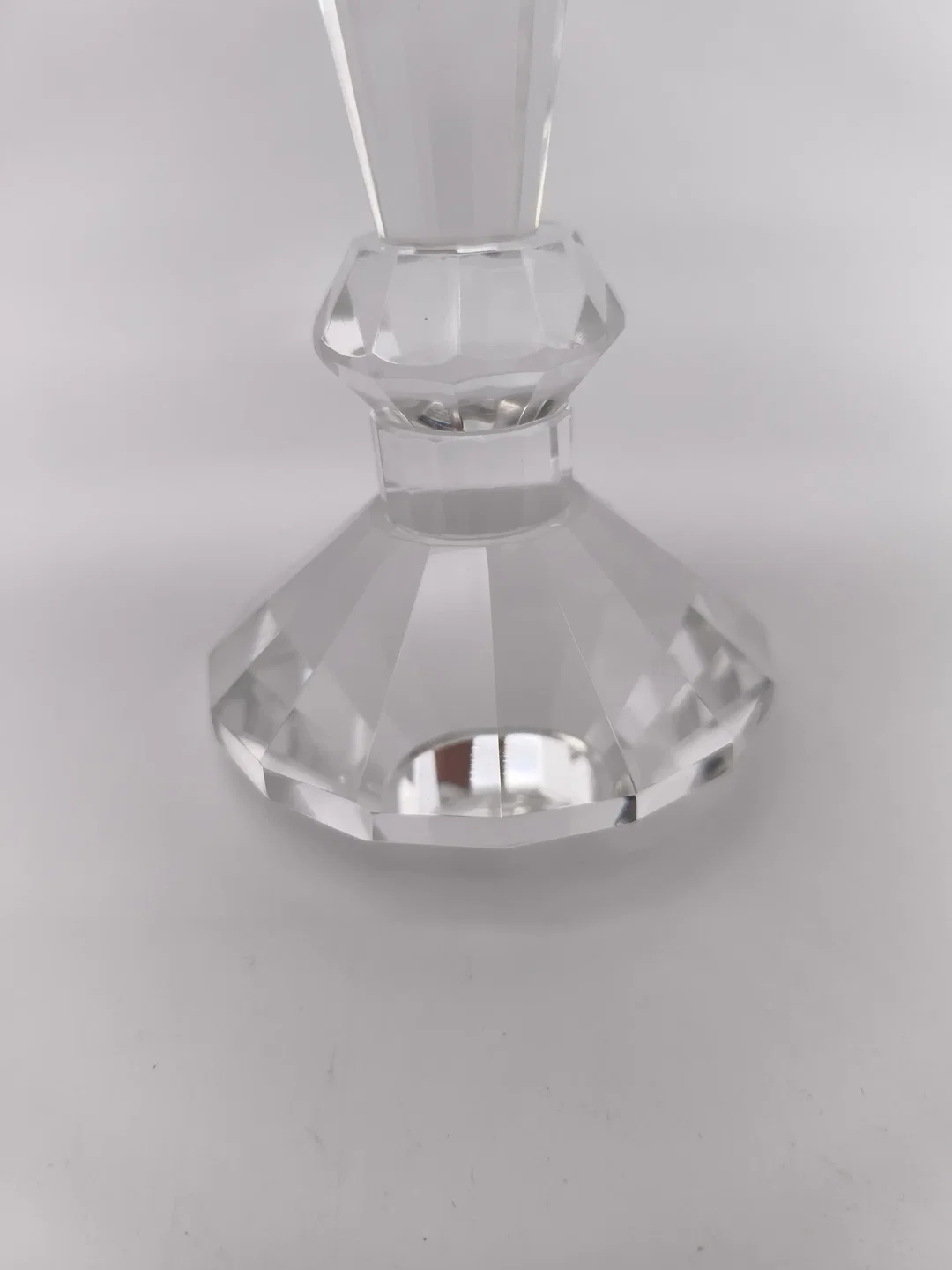 edler Kerzenständer, Bleikristall, Höhe 18cm – Bild 3