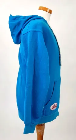 No Worries Surf Co Herren Hoodie hellblau - Gr. S - Bild 2