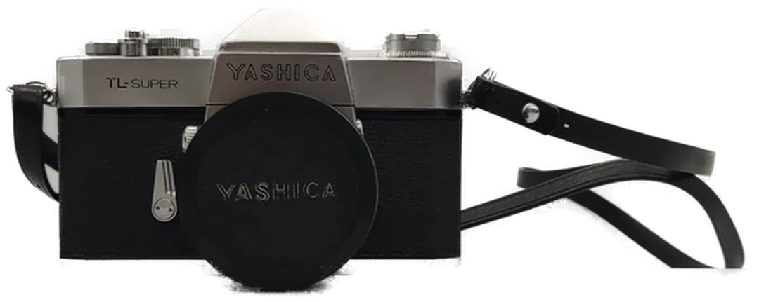 Yashica TL-Super Spiegelreflexkamera mit Tasche – Bild 2