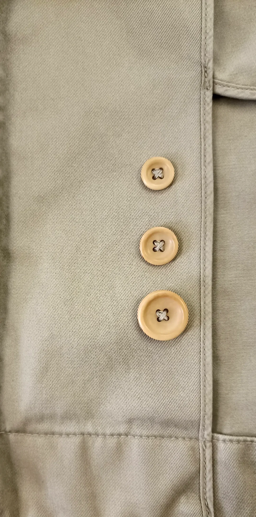 Banana Republic Herren Trenchcoat beige Gr. L – Bild 9