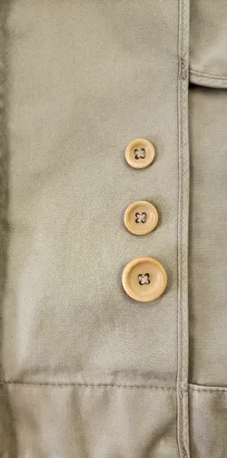 Banana Republic Herren Trenchcoat beige Gr. L - Bild 9