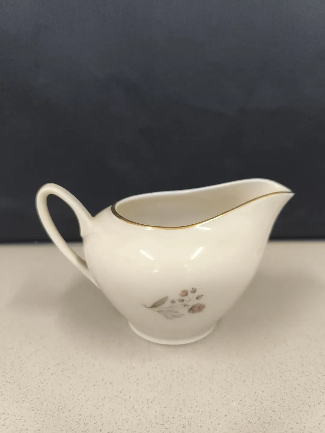 Milchkännchen Goldrand, vintage 50er - Bild 4