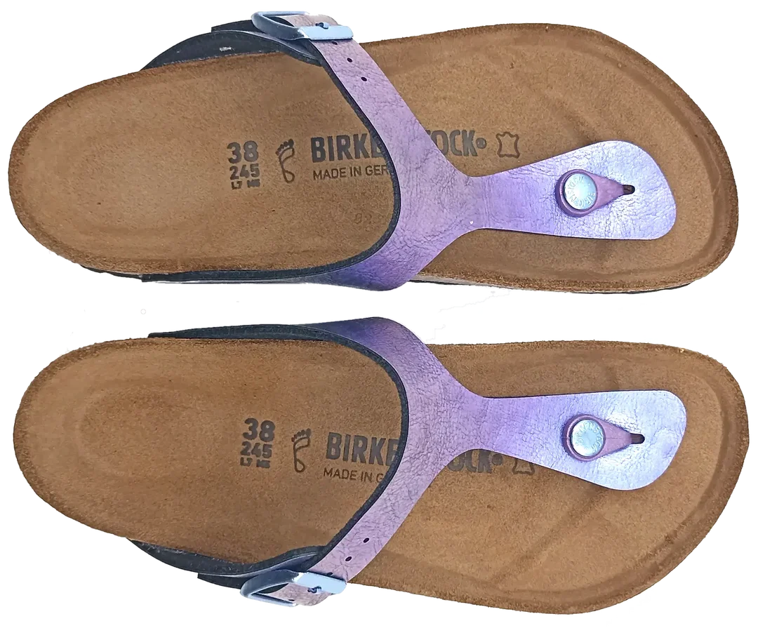 Birkenstock Damensandalen metallic violett Gr. 38 – Bild 4
