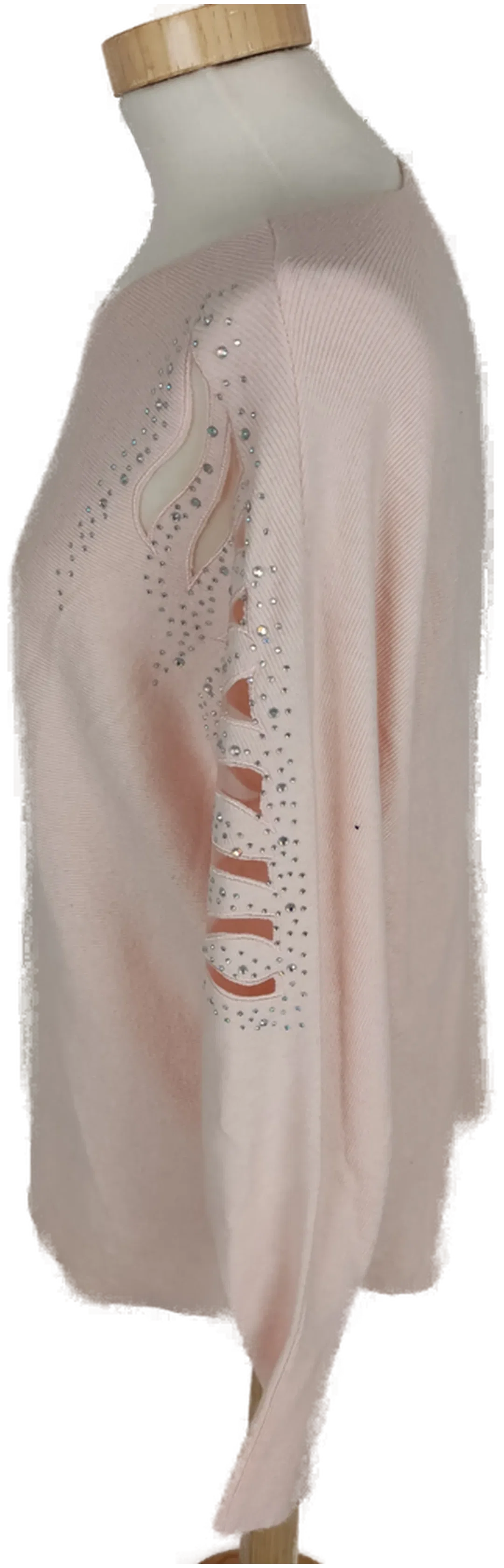 Pullover "Ambitionfly Collection", langarm mit Rundhalsausschnitt, rosa, mit Pailletten, Größe 42 (geschätzt) – Bild 3