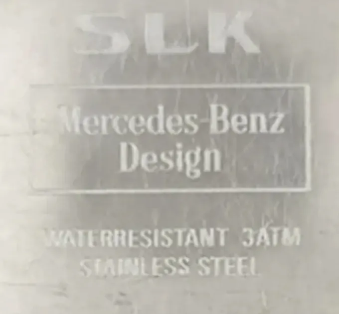Mercedes-Benz SLK-Design Armbanduhr – Bild 4