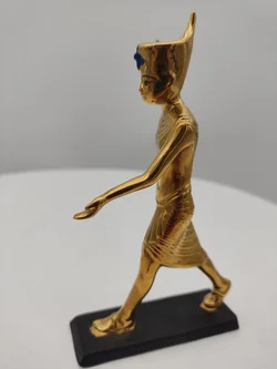 Goldene Harpooner Porzellan & Zertifikat von Franklin Mint | Mit abgebrochenen Speer – Vorschau 7
