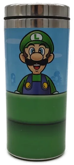 Thermobecher Super Mario Warp Pipe Travel Mug  - 450ml Edelstahl  - Bild 2