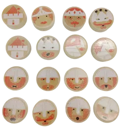 Schachfiguren aus Holz - Bild 2