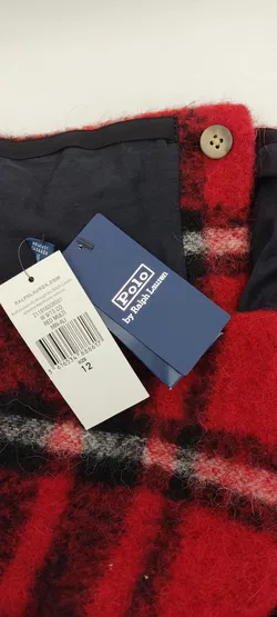 Mini-Bleistiftrock Polo Ralph Lauren Gr. 12 Kariert | Neu Mit Etikett - Bild 6