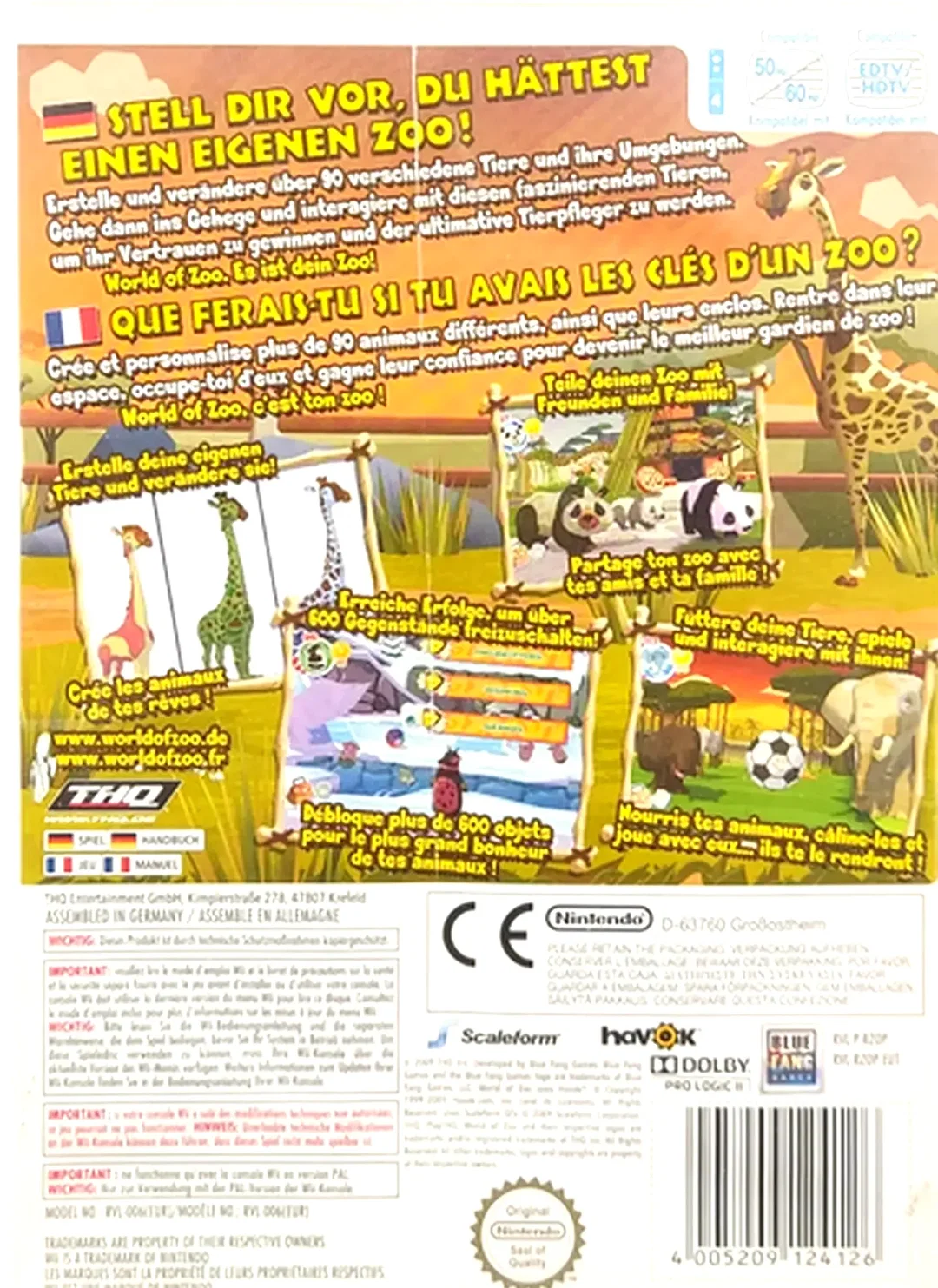 Nintendo Wii "World of Zoo" – Bild 2